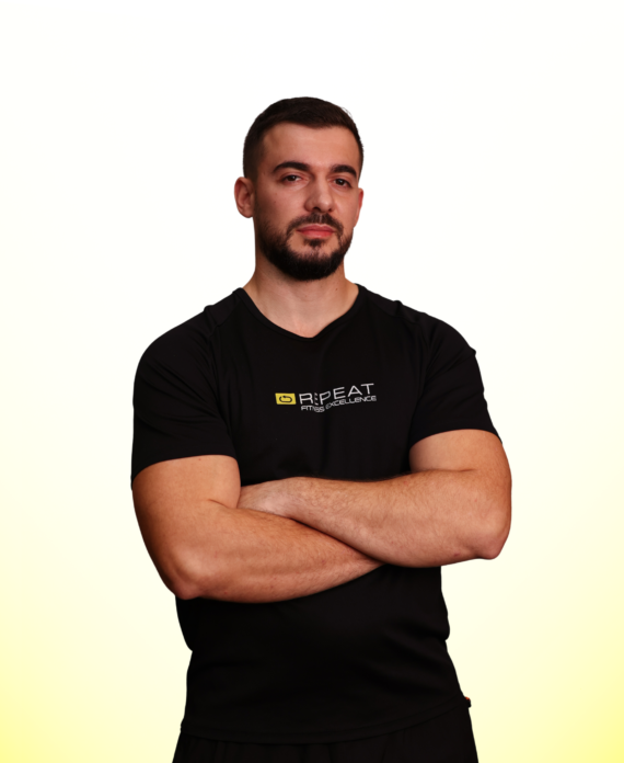 fitness instructor repeat